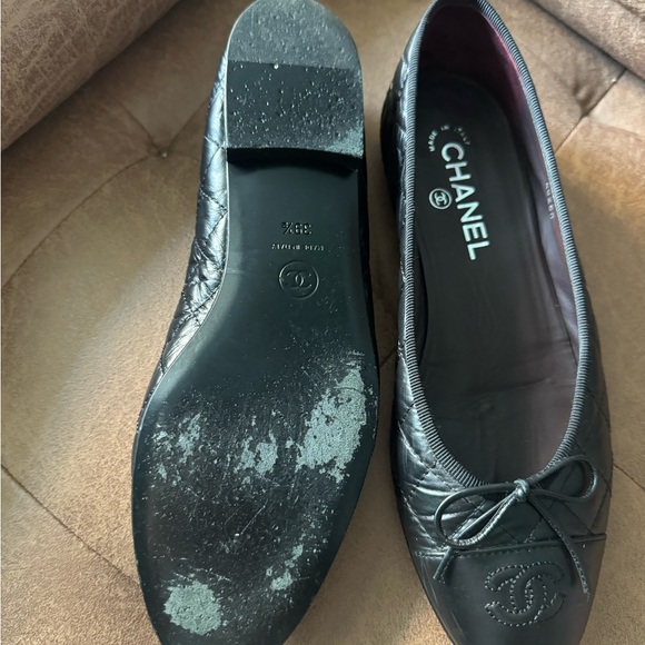 Chanel iconic Quilted Lambskin Ballet Flats - Picture 6 of 12